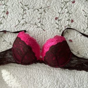 VS lace push up bra
